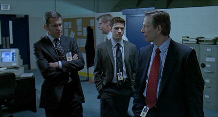 Gary Cole with Ryan Phillippe and Chris Cooper in Breach