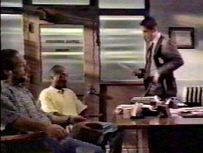 Jim Belushi Tupac Shakur and Gary Cole in Gang Related