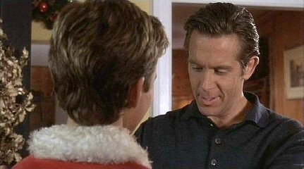 Jonathan Taylor Thomas with Gary Cole in Ill Be Home for Christmas