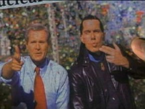 Gary Cole and the president in I Spy
