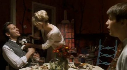 Radha Mitchell and Gary Cole in Mozart and the Whale