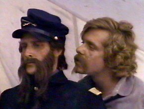 Custer berates a soldier in Son of the Morning Star