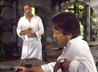 Gary Cole with Joe Santos in The Old Man and the Sea