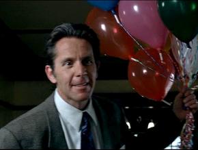 Gary Cole with balloons in The Ring Two
