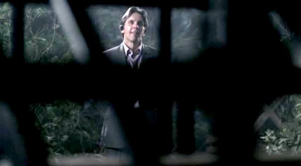 Gary Cole admiring the upstairs view in Supernatural