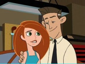 Kim with Gary as dad in Kim Possible