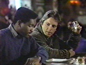 Mykelti Williamson with Gary Cole in Midnight Caller