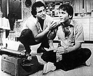 Jim Belushi and Gary Cole in True West